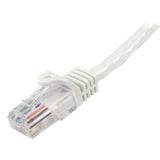 StarTech.com 45PATCH5WH White Snagless RJ45 UTP Cat 5e Patch Cable, 5-Feet