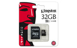 Kingston Digital 32GB Micro SDHC UHS-I Class 10 Industrial Temp Card with SD Adapter (SDCIT/32GB)