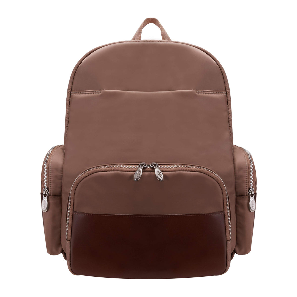 McKlein 18364 USA Cumberland 17" Nylon Dual Compartment Laptop Backpack Khaki