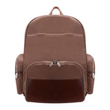 McKlein 18364 USA Cumberland 17" Nylon Dual Compartment Laptop Backpack Khaki