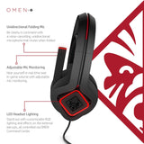 Open Box OMEN by HP Mindframe PC Gaming Headset with World's First FrostCap Active Cooling Technology (black)