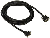 C2G / Cables to Go 52096  Panel Mount HD15 M/F SXGA Monitor Extension Cable (10 Feet, Black)