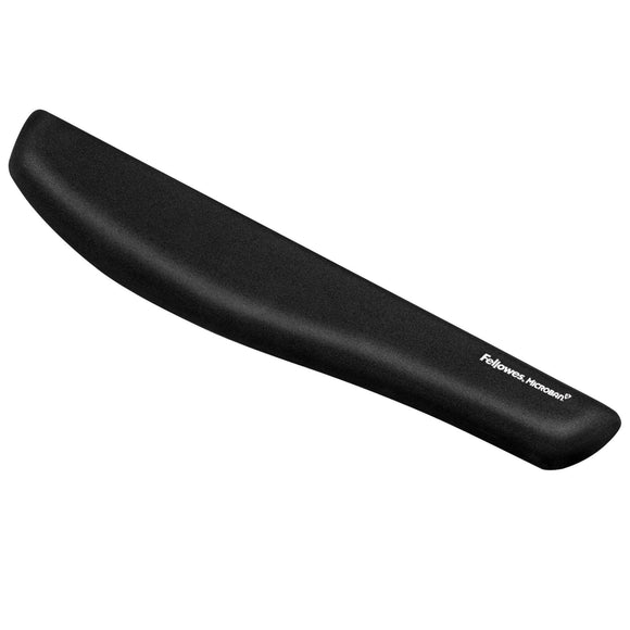 Fellowes PlushTouch Wrist Rest with FoamFusion Technology, Black