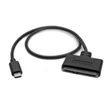 StarTech.com USB C to SATA Adapter - External Hard Drive Connector for 2.5'' SATA Drives - SATA SSD/HDD to USB C Cable (USB31CSAT3CB)