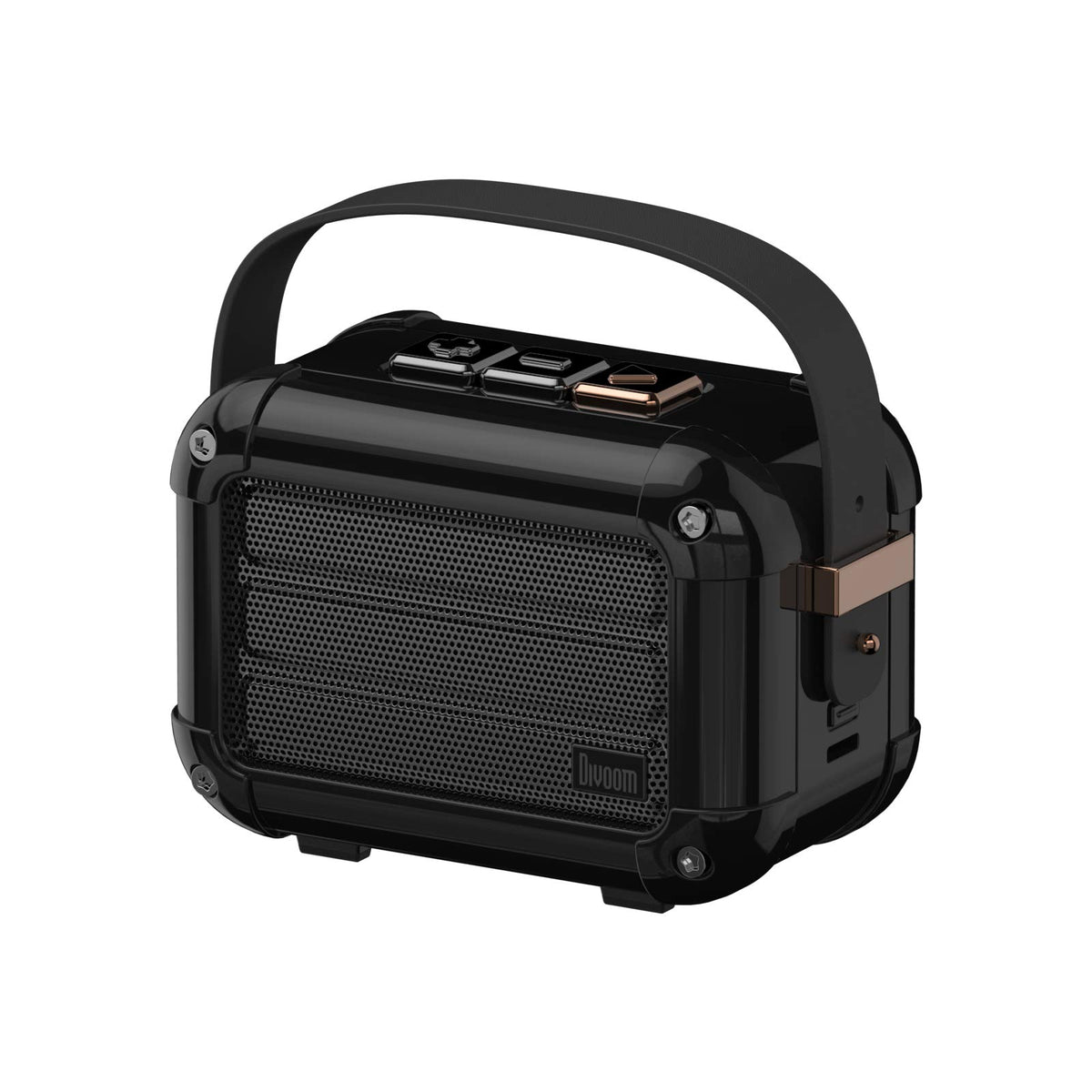 Divoom Macchiato Stylish Portable Bluetooth Speaker with FM Radio, 6W Output with TWS Function