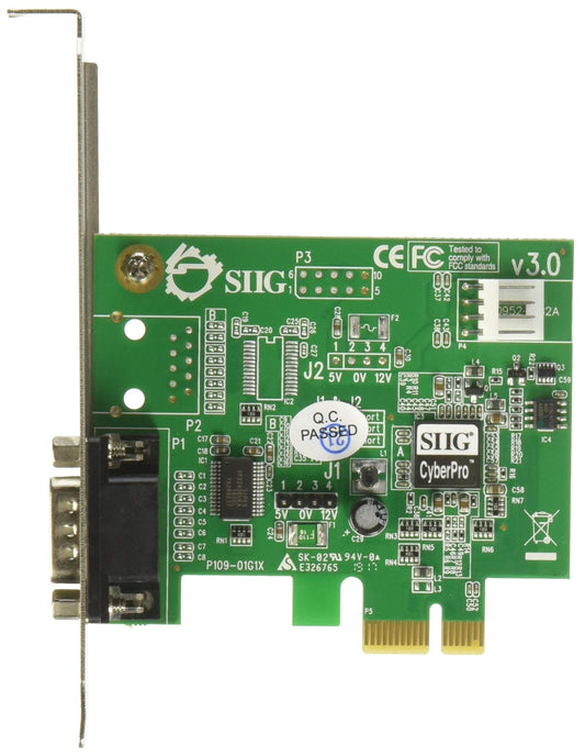 1PORT Dp Cyberserial Pcie 9PIN Serial 16950 Uart