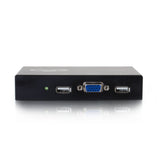C2G 40322 VGA + USB over Cat5 KVM Extender, Black