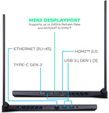 Acer Predator Helios 300, 15.6" FHD 144Hz IPS Screen, Ci7 9750H, GTX 1660Ti, 16GB RAM, 512GB SSD, Windows 10 English, Black, PH315-52-72RG