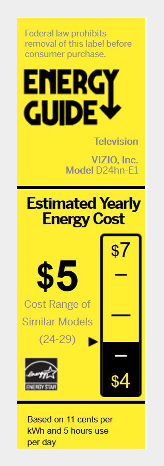Vizio D24HN-E1 24" Edge-Lit LED TV