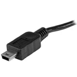 StarTech.com 8in USB OTG Cable - Micro USB to Mini USB - M/M - USB OTG Mobile Device Adapter Cable - 8 inch (UMUSBOTG8IN)
