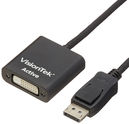 VisionTek DisplayPort to SL DVI-D Active Adapter (M/F) - 900340
