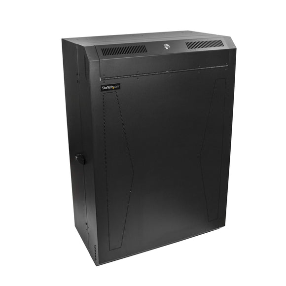 StarTech.com Server Cabinet - 8U - 30in Depth - Vertical - Wall Mount Network Rack - Network Enclosure - Wall Mount Server Rack (RK830WALVS)
