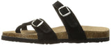 Northside Womens Anya Leather Strap Cork Sandal