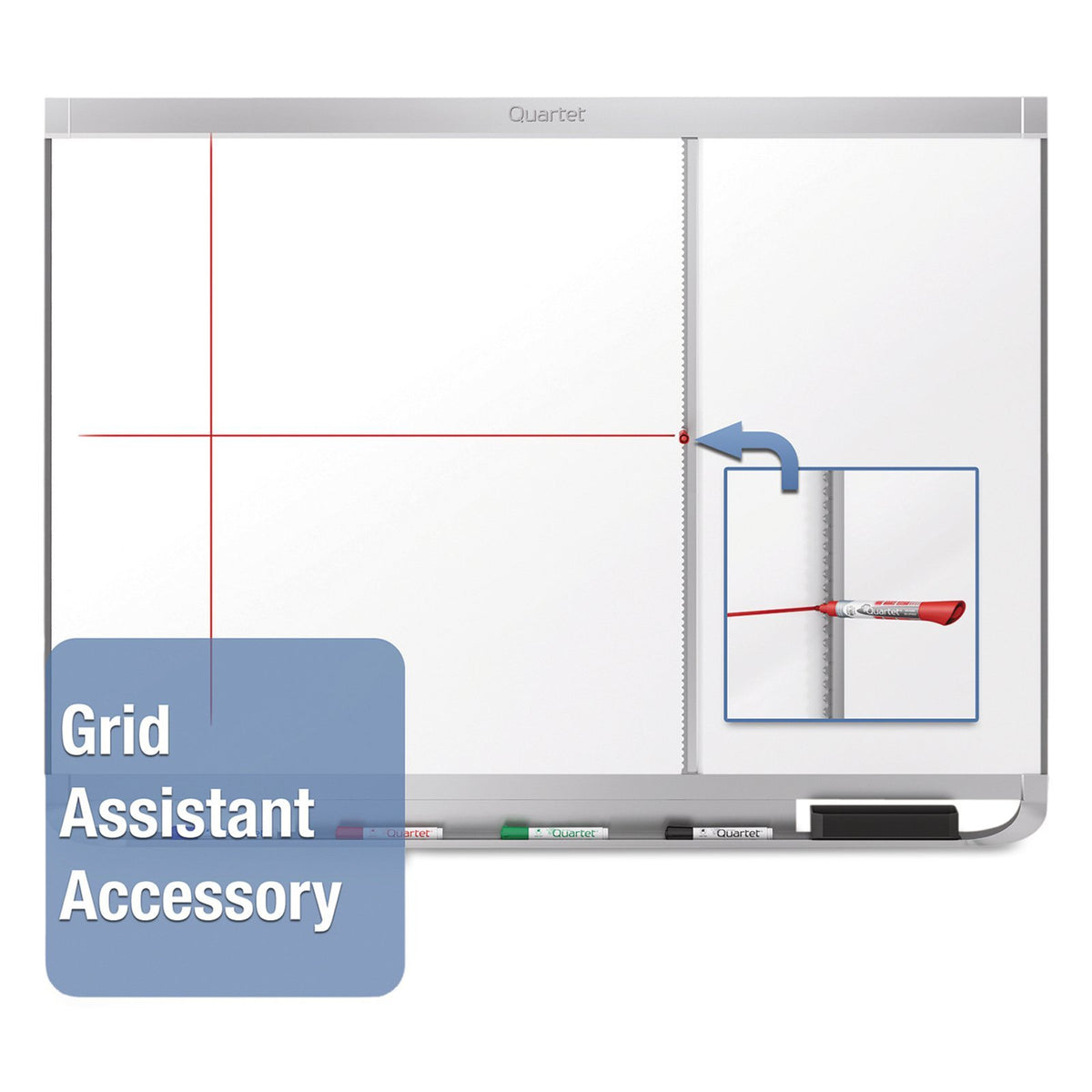 Quartet Prestige 2 Duramax Porcelain Magnetic Whiteboard,
