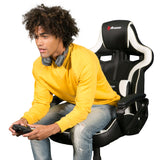 AROZZI Milano Enhanced Gaming Chair, Black