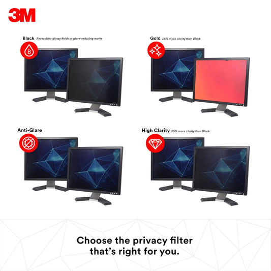 3M Computer Privacy Screen Filter for 17 inch Monitors - Gold - 5:4 Aspect - GF170C4B