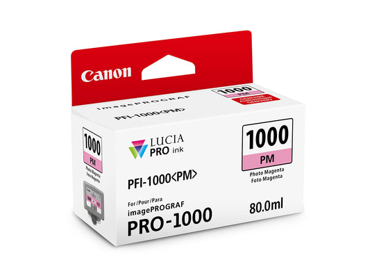 CanonInk Lucia PRO PFI-1000 Photo Magenta Individual Ink Tank