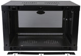 TRIPP LITE 6U Wall Mount Rack Enclosure Server Cabinet, 16.5" Deep, Switch-Depth (SRW6U), Black