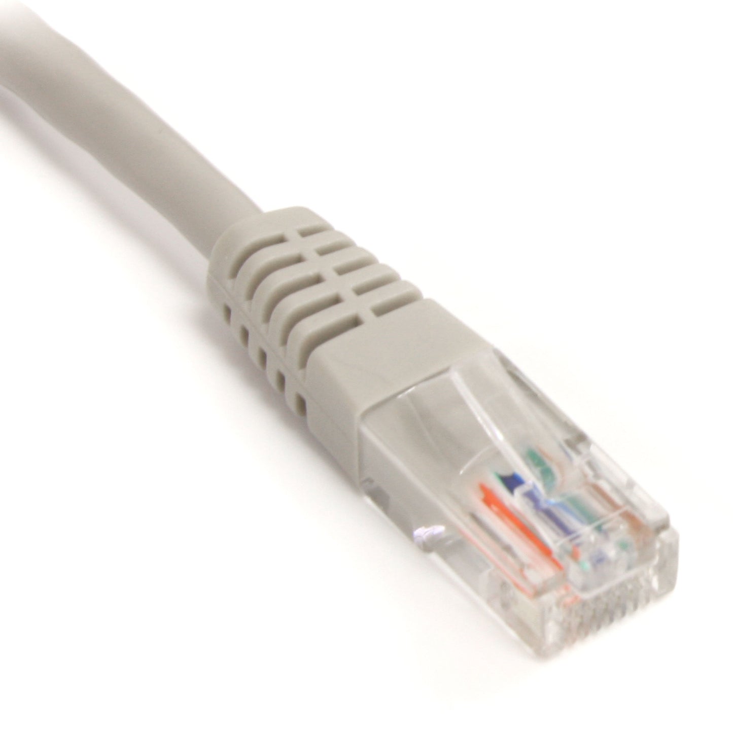 StarTech.com 1 ft. (0.3 m) Cat5e Ethernet Cable - Power Over Ethernet - Molded - Gray - Ethernet Network Cable (M45PATCH1GR)