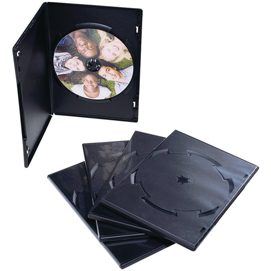 Verbatim CD/DVD Black Video Trimcases - 50pk
