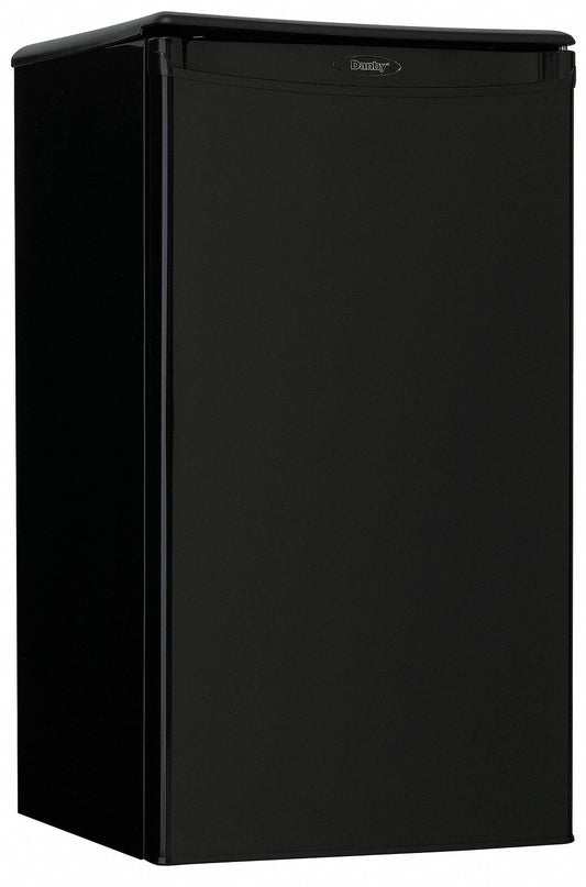 Danby Compact Mini Bar Dorm Home Beverage Cooler Fridge Refrigerator, Black