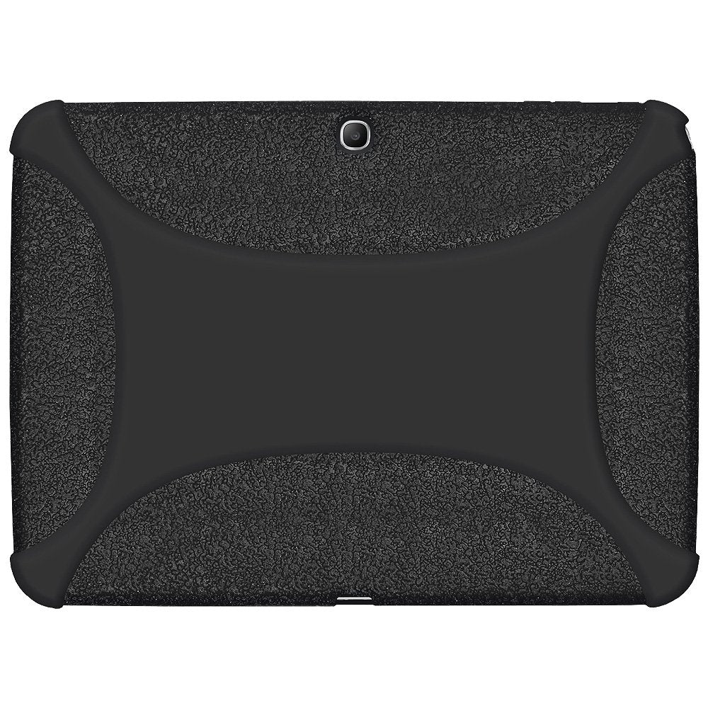 Amzer AMZ96101 Soft Silicone Jelly Skin Fit Case Cover for Samsung Galaxy Tab 3 10.1-Inch P5200 5210 5220, Black