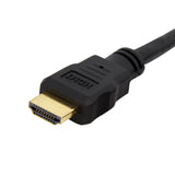 StarTech.com 3 ft. (0.9 m) HDMI Female to Male Adapter - Panel Mount - HDMI Female to Male Cable - (HDMIPNLFM3)