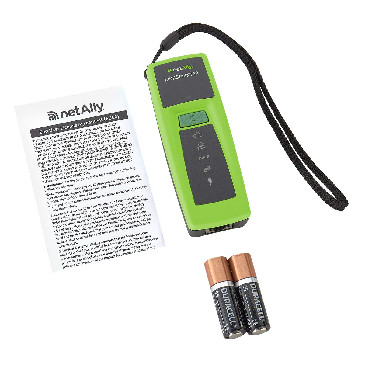 NetScout LSPRNTR-300 LinkSprinter 300 Network Tester with WiFi and Distance to Cable Fault Indication