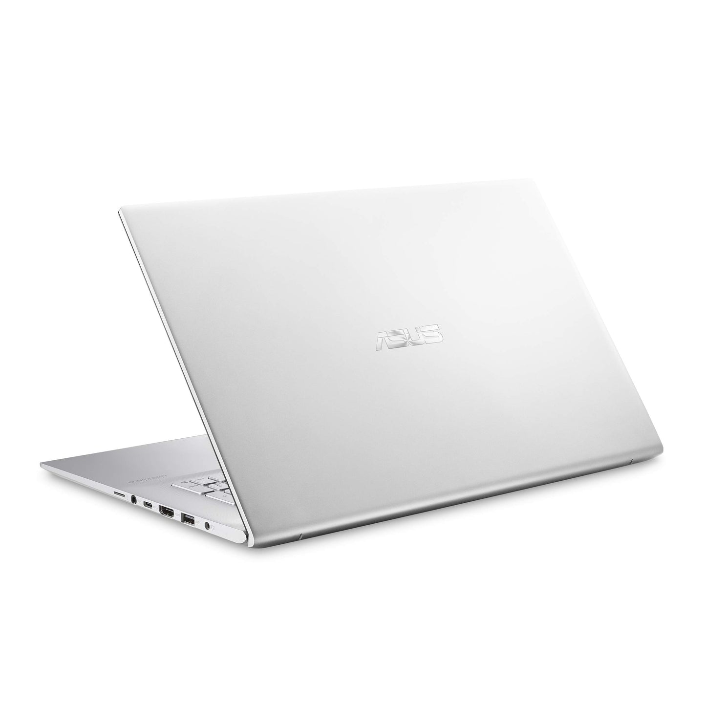 Asus Vivobook 17 F712DA Thin and Light Laptop, 17.3" HD+, Intel Core I5-8265U Processor, 8GB DDR4 RAM, 128GB SSD + 1TB HDD, Windows 10 Home, Transparent Silver, F712DA-DB51
