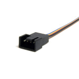 StarTech.com FAN4EXT12 12in 4 Pin Fan Power Extension Cable - M/F