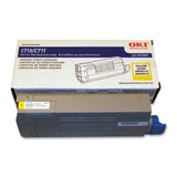 OKI 44318601 C711 Yellow Toner Cart, Type C16 (11.5k)