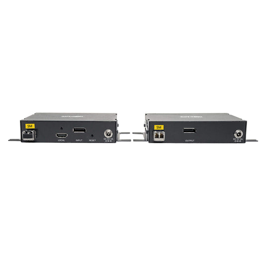 DisplayPort Over Fiber Extender Kit 4K @ 30Hz Ir USB Dup SMF TAA