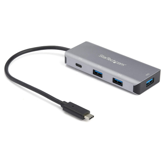 StarTech.com 4 -Port USB 3.1 (Gen 2) Type C Hub with 9.8" Host Cable - 10Gbps - 3X USB 3.1 Type-A, 1x USB 3.1 Type C - USB-C Hub (HB31C3A1CB)