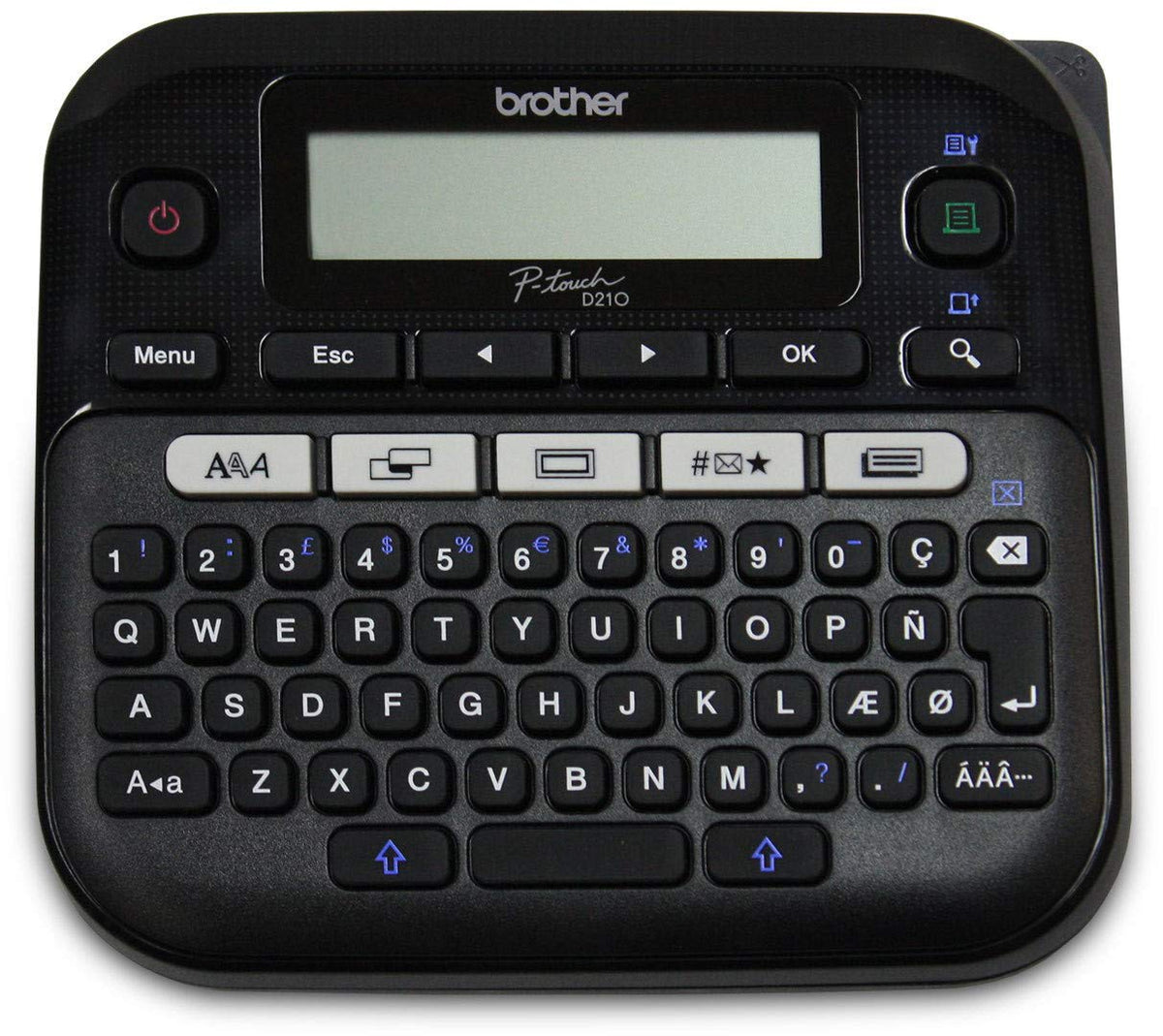 Brother PT-D210BK Easy-to-Use Label Maker