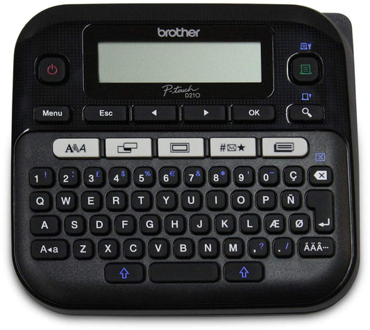 Brother PT-D210BK Easy-to-Use Label Maker
