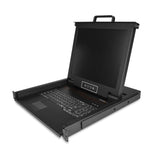 StarTech.com RKCONS1701 Single Port Rackmount KVM Console, 17" Display, 1U VGA KVM Console