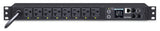 CyberPower PDU81002 Switched Metered-by-Outlet PDU, 20A, 100-120V, 8 Outlets (5-20R), 1U Rack-Mount
