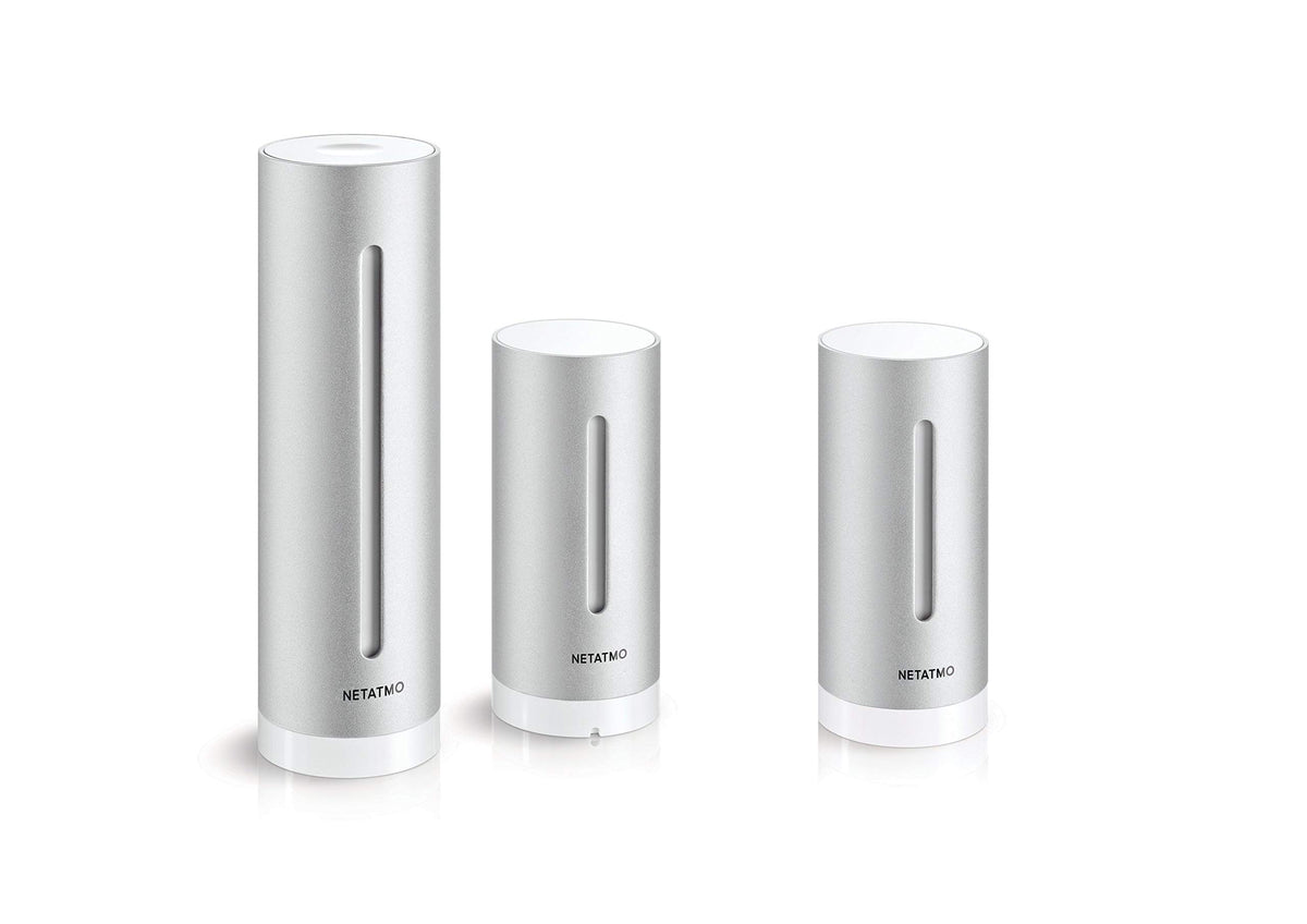 Additional indoor Module for Netatmo Weather Station - Retail Packaging - Aluminium