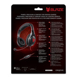 Creative 70GH032000000 Sound Blaster Blaze Gaming Headset with Detachable Noise-Cancelling Mic and in-line Remote