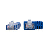 Tripp Lite 1ft Cat6 Right Angled RJ45 GbE M/Blue