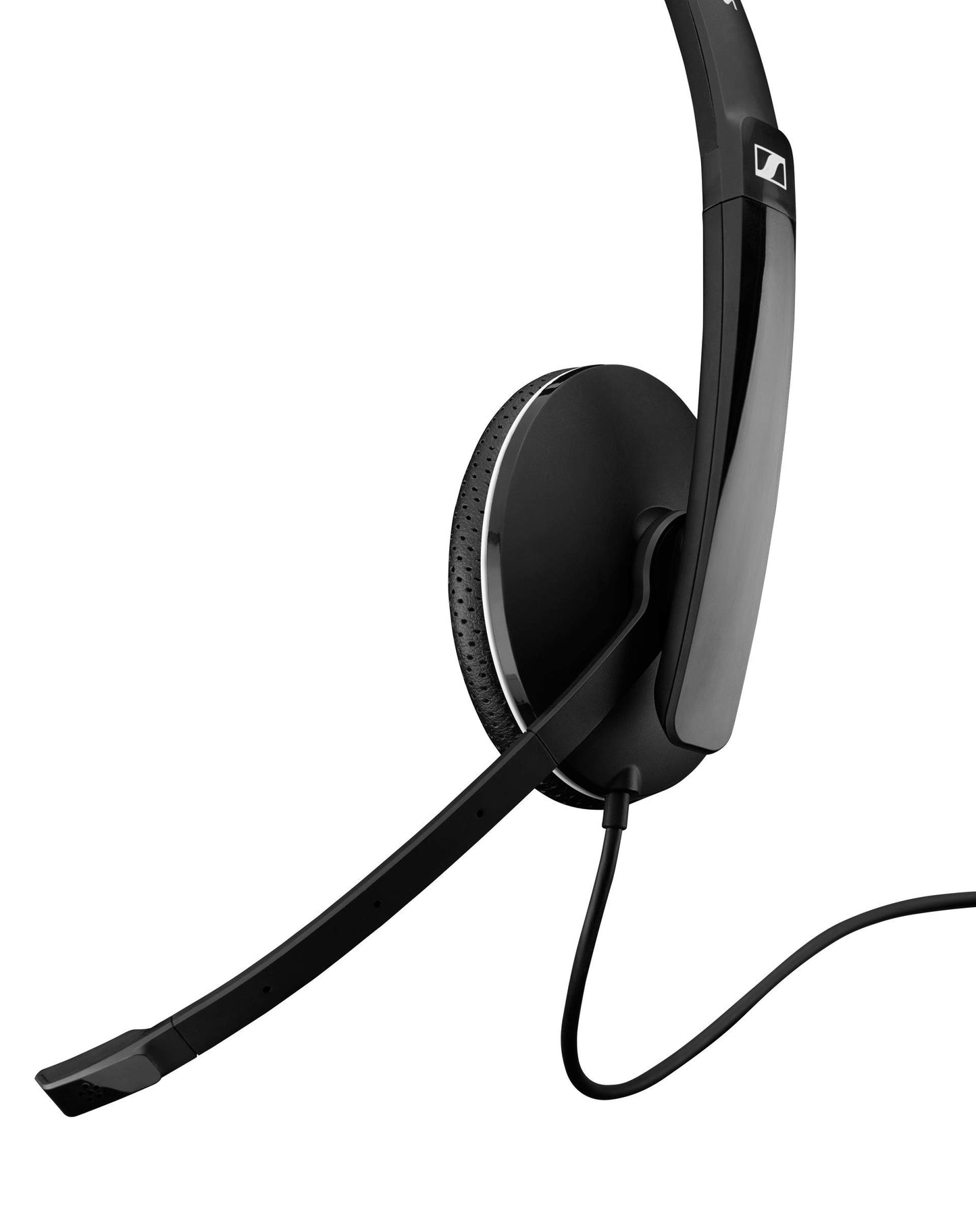 Sennheiser SC 165 USB (508317) - Double-Sided (Binaural) Headset for Business Professionals | with HD Stereo Sound, Noise-Cancelling Microphone, USB Connector (Black)