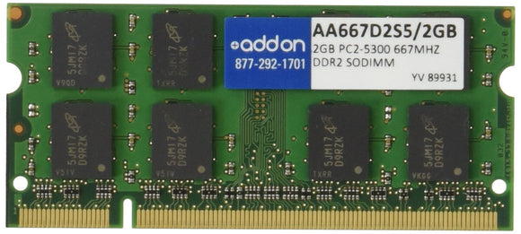 ACP 2 GB 667mhz Ddr2 Pc2-5300 200pin Industry Standard Sodimm Mac/PC