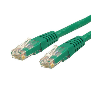 Cat6 Ethernet Cable - 5 ft - Green - Patch Cable - Molded Cat6 Cable - Short Network Cable - Ethernet Cord - Cat 6 Cable - 5ft (C6PATCH5GN)