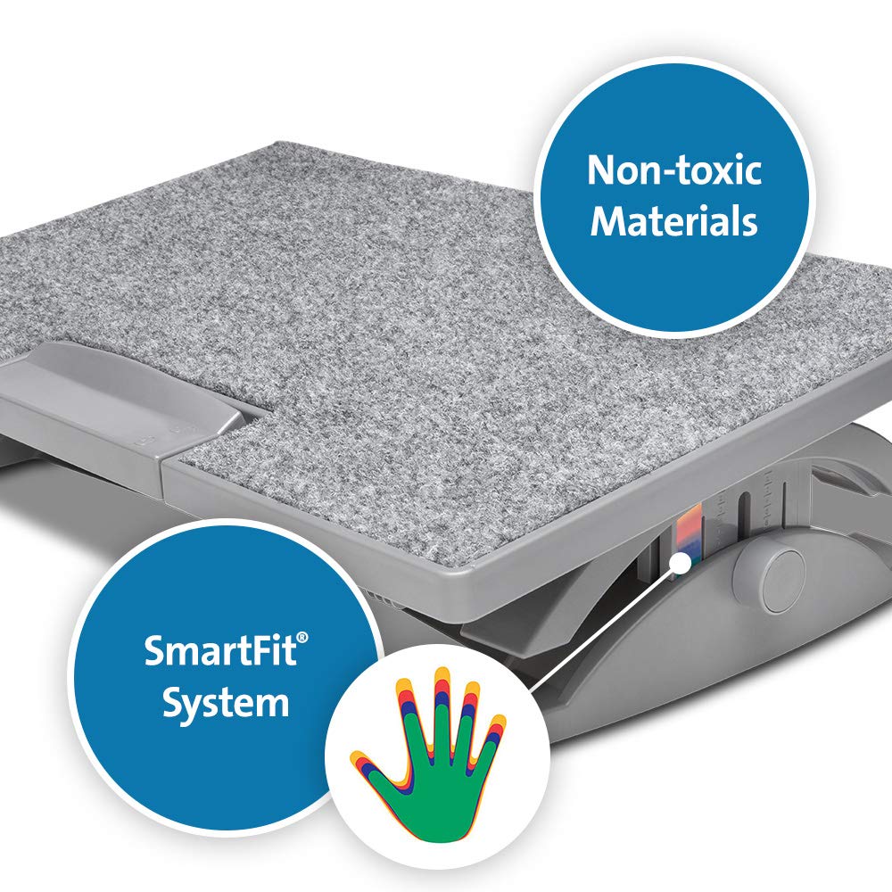 Kensington SmartFit Solemate Pro Elite Ergonomic Foot Rest
