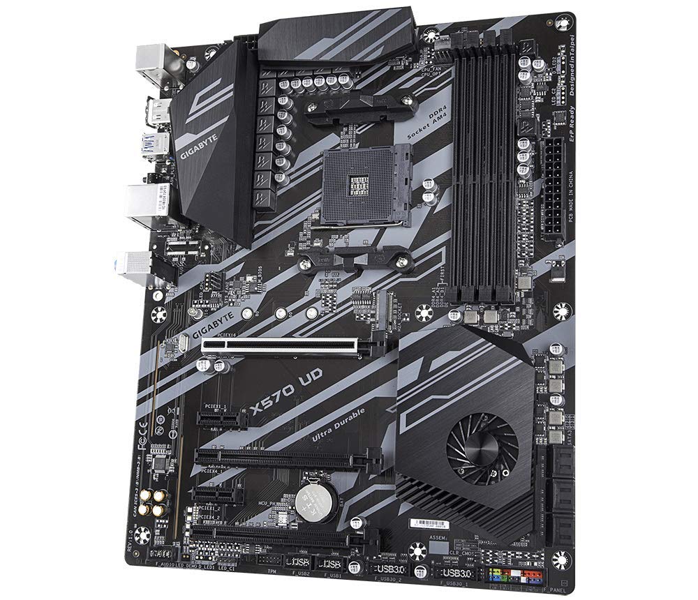 Gigabyte X570 UD (AMD/Ryzen 3000/ PCIe 4.0/ SATA 6GB/s/USB 3.1/ AMD X570/ ATX/Motherboard)