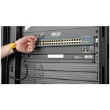 Tripp Lite Rack Enclosure/Open Frame Server Cabinet ESD Grounding Panel 1U SRGROUNDPANELBC