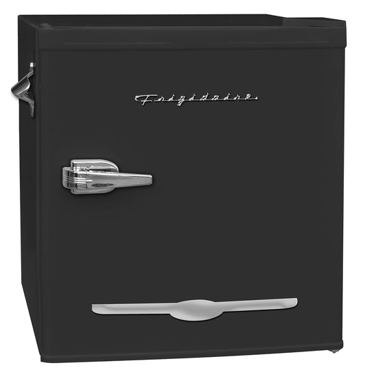Frigidaire EFR176-Black 1.6 Cu Ft Retro Fridge, Medium, Black