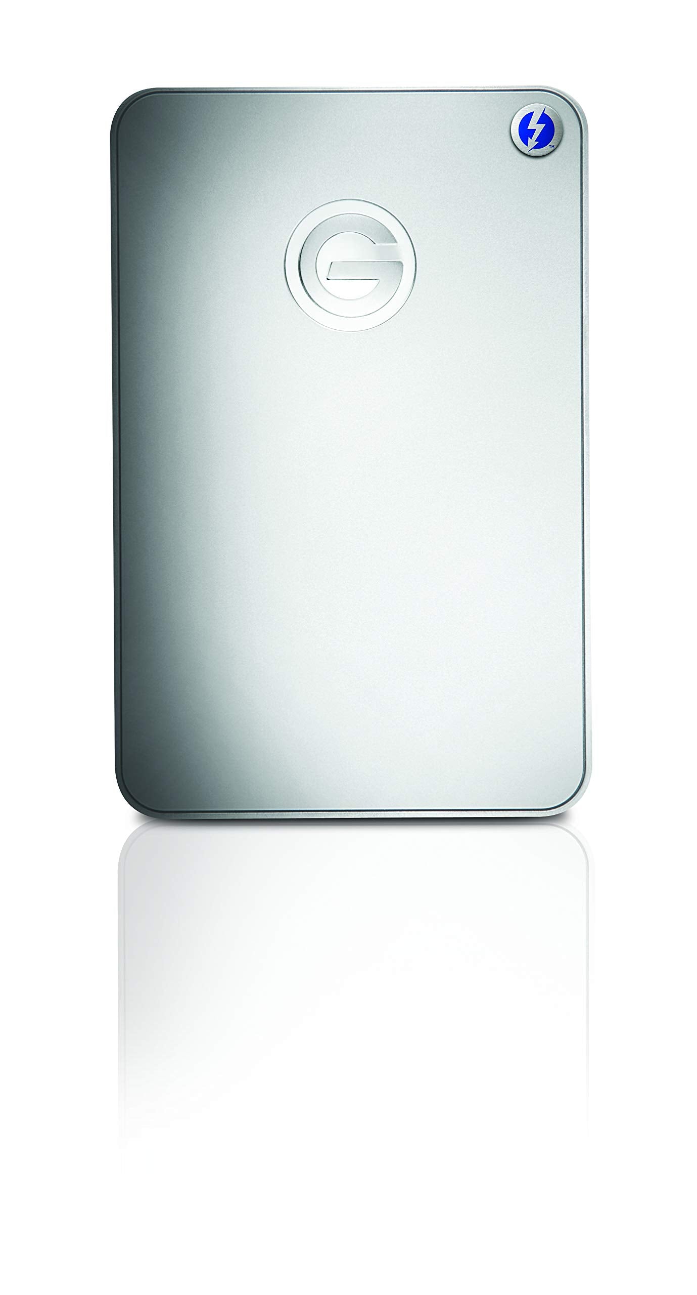G-Technology 1TB G-DRIVE Mobile with Thunderbolt and USB 3.0 Portable External Hard Drive, Silver - 0G03040