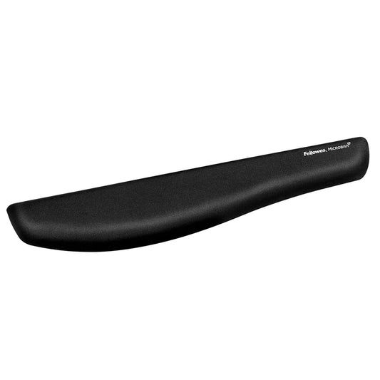 Fellowes PlushTouch Wrist Rest with FoamFusion Technology, Black