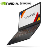ConceptD 3 CN315-71-791U Creator Laptop, Intel Core i7-9750H, NVIDIA GeForce GTX 1650, NVIDIA Studio, 15.6" FHD IPS, 100% DCI-P3 Color Gamut, Pantone Validated, Delta E<2, 16GB DDR4, 512GB NVMe SSD